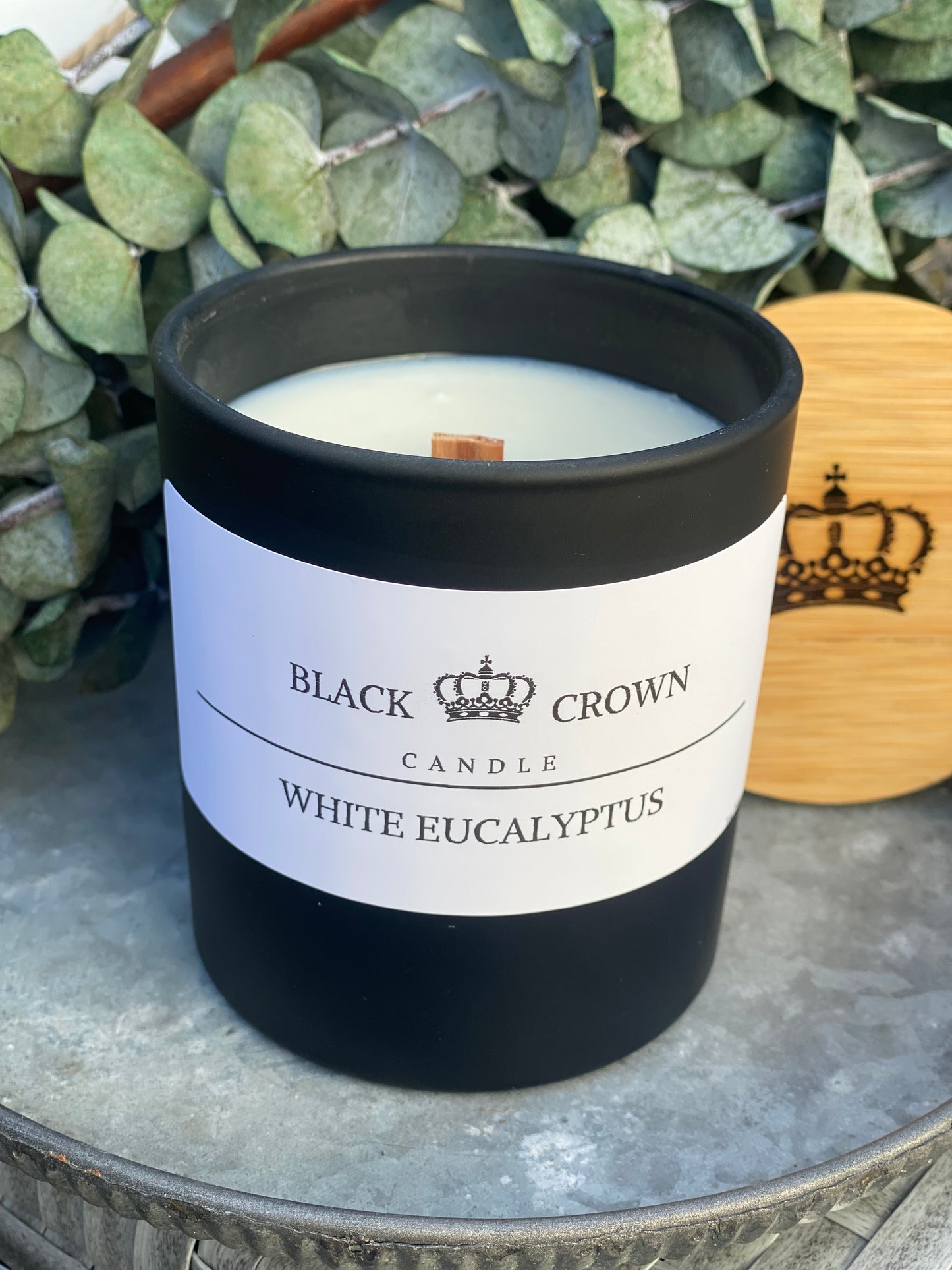White Eucalyptus 7oz soy candle