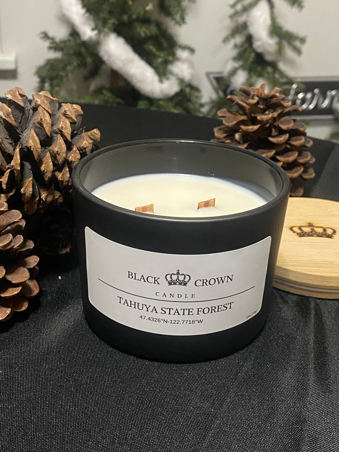 2 Wick Tahuya State Forest Soy Candle 10oz