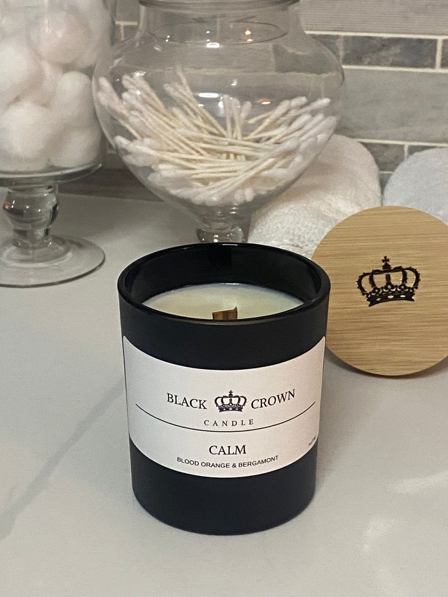 Calm-Blood Orange & Bergamot 7oz Soy Candle