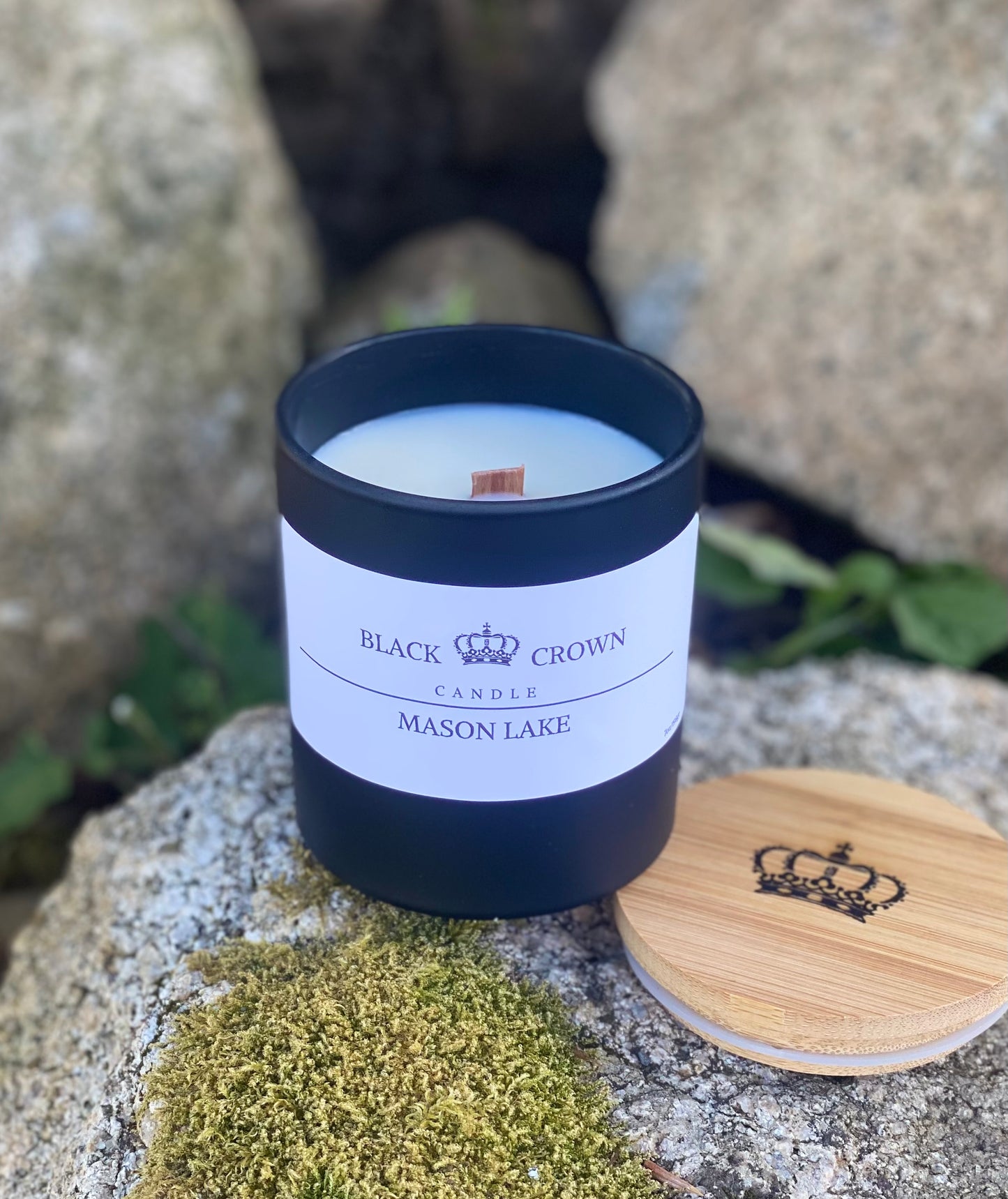 Mason Lake 7oz soy candle