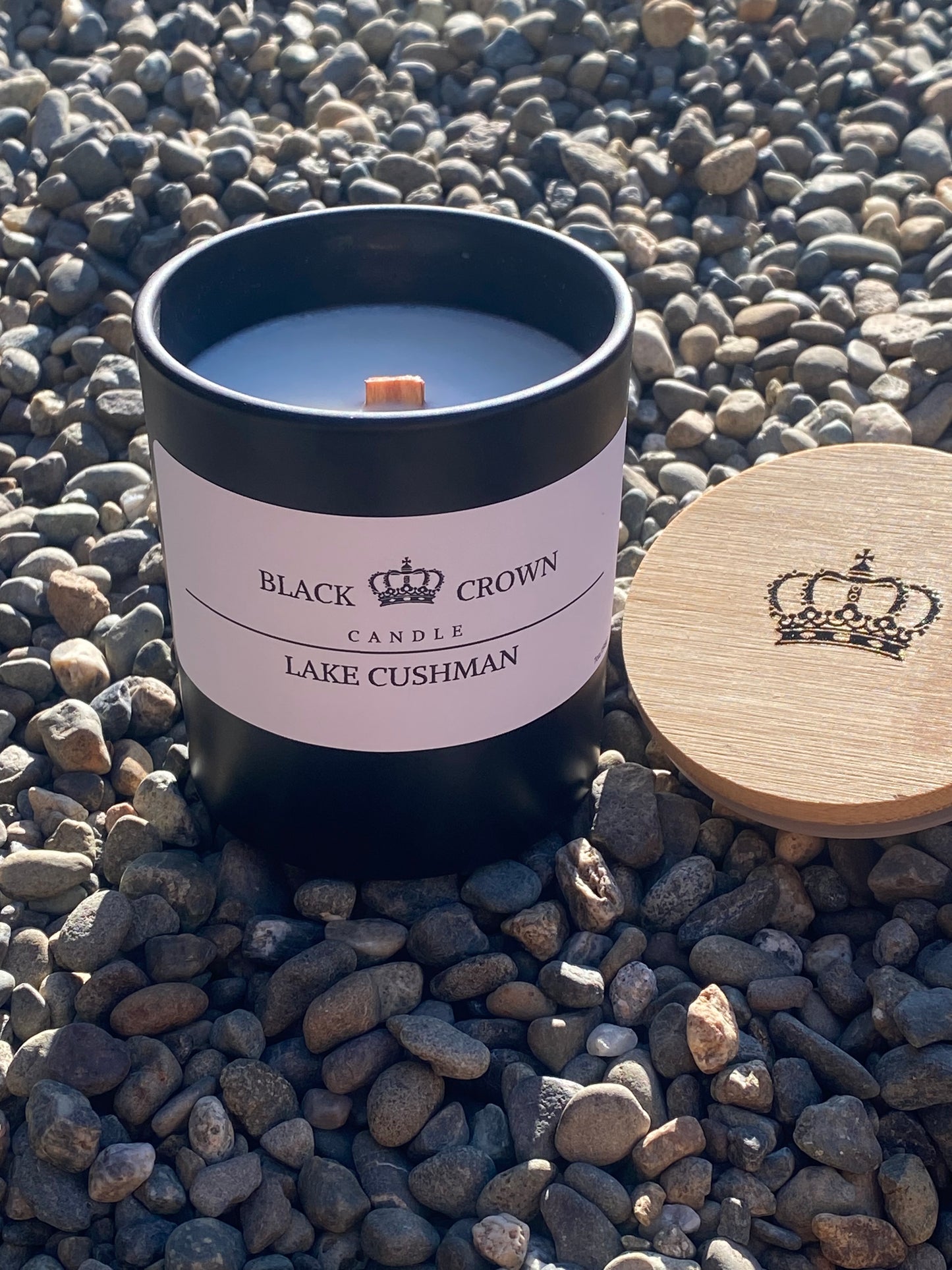 Lake Cushman 7oz soy candle