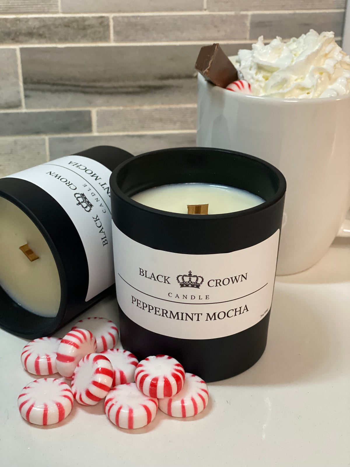 Peppermint Mocha 7 oz Soy Candle