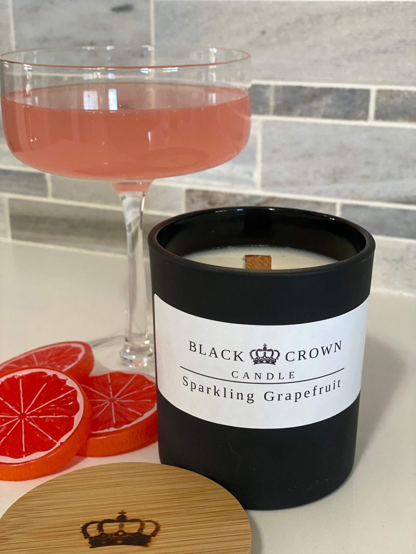 Sparkling Grapefruit 7oz Soy Candle