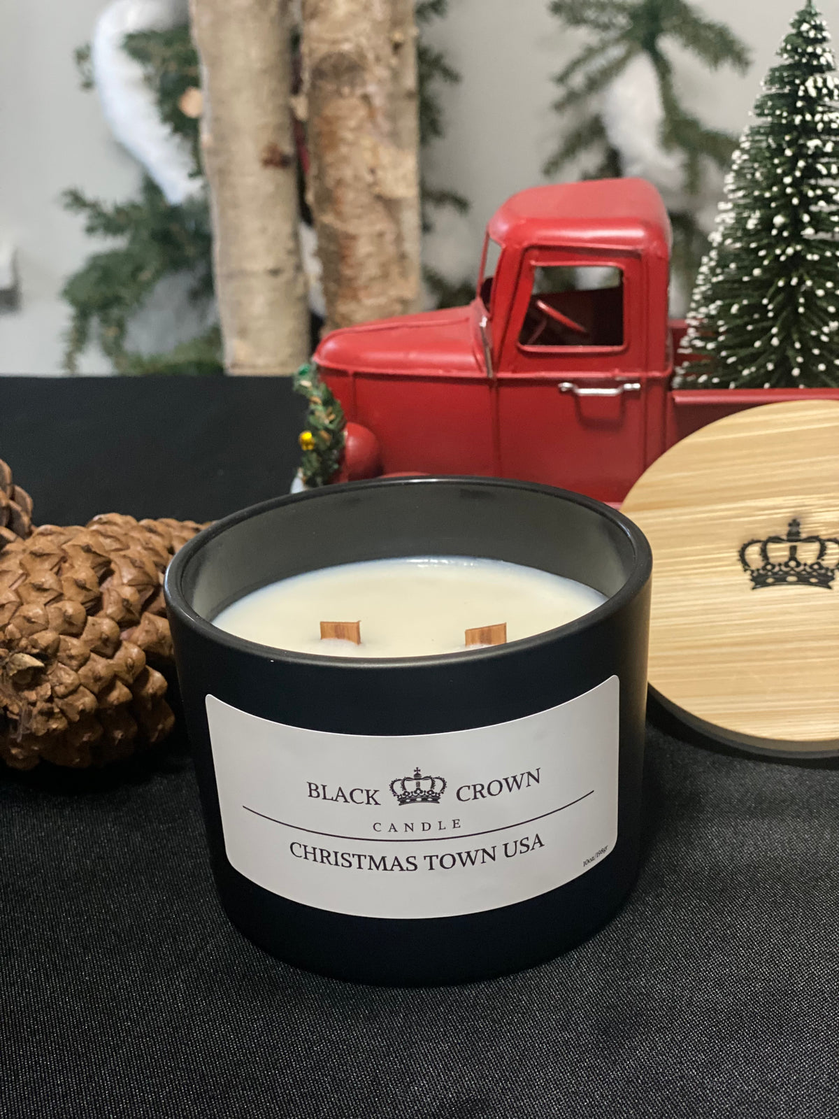 Christmas Town USA Two Wick Soy Candle 10oz