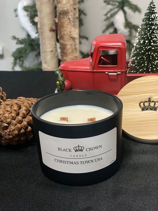 Christmas Town USA Two Wick Soy Candle 10oz