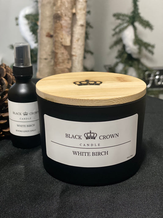 White Birch Two Wick Soy Candle 10oz