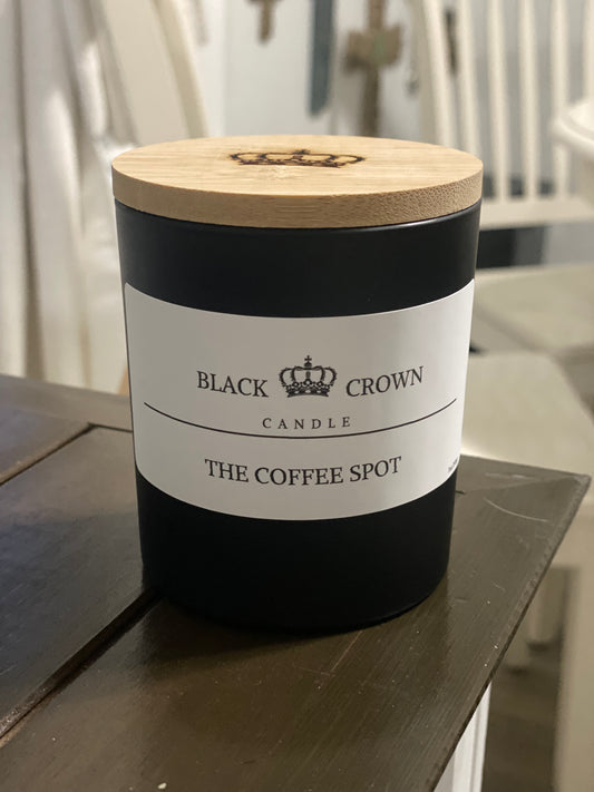 The Coffee Spot 7oz soy candle