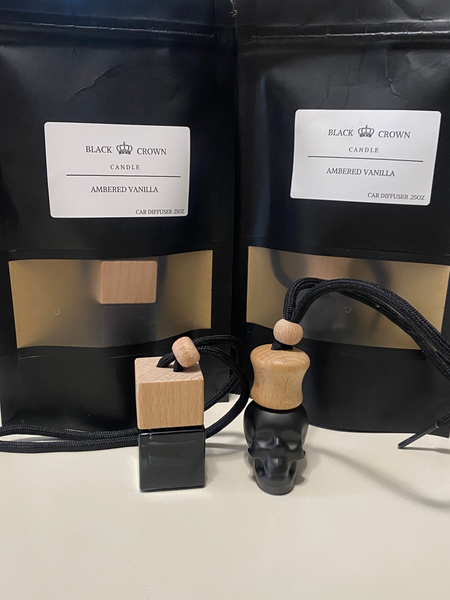 Ambered Vanilla Car Diffuser .25oz