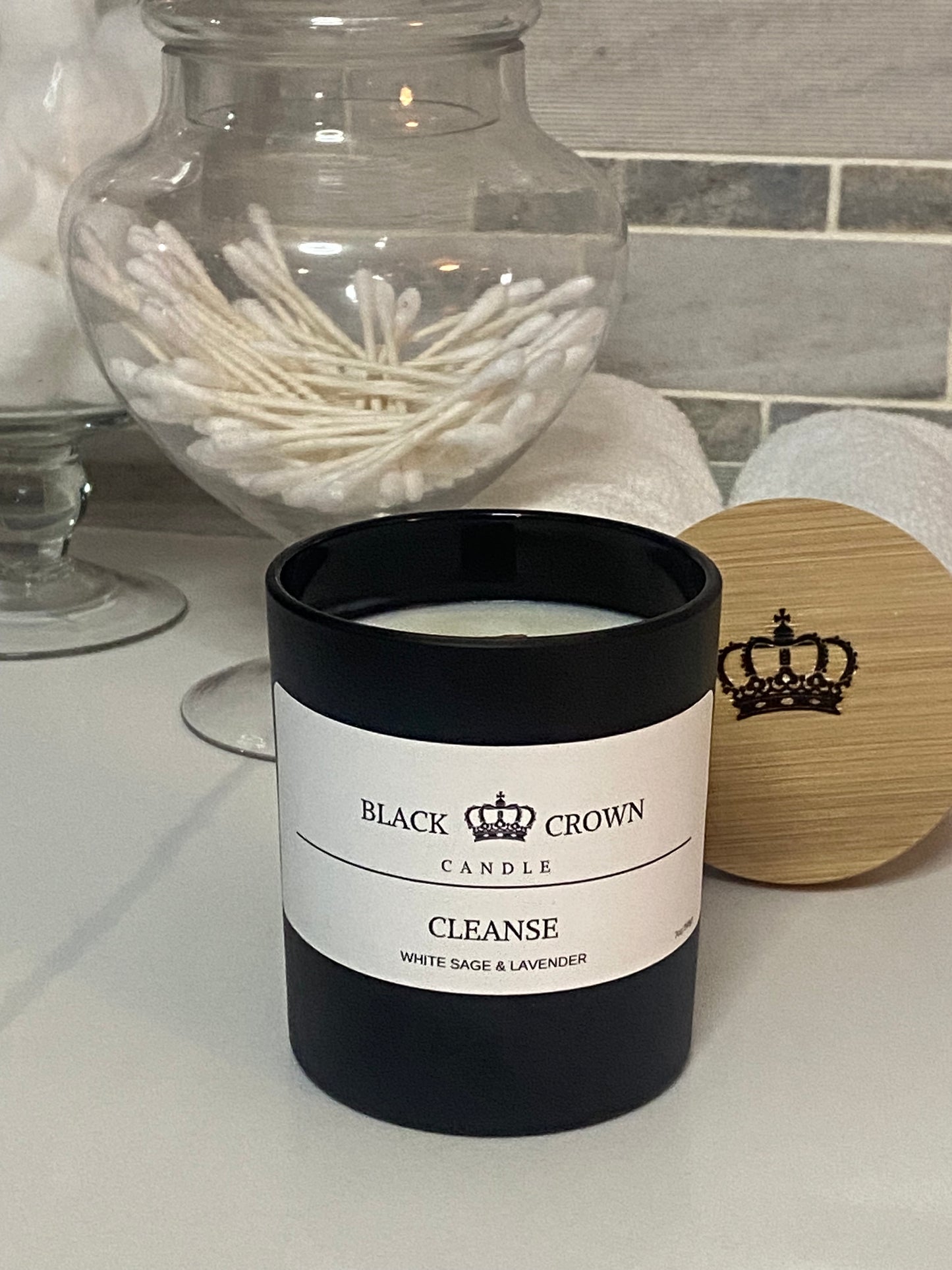 Cleanse-White Sage and Lavender 7oz Soy Candle
