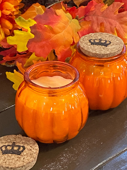 Autumn Pumpkin- Dark Orchard 5oz soy candle