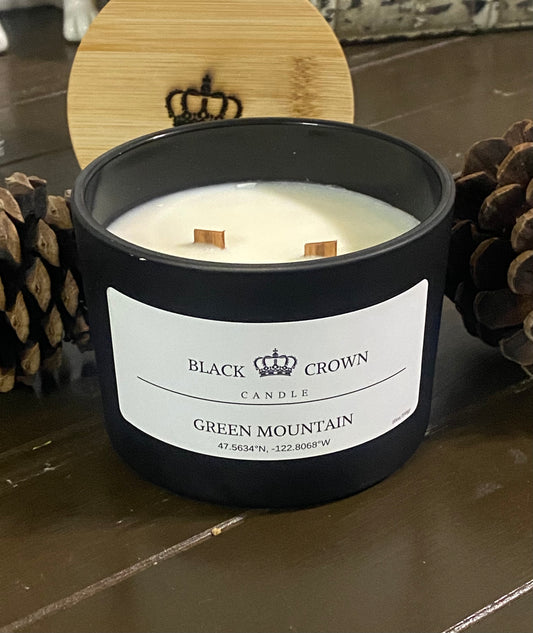 Green Mountain Two Wick 10oz soy candle