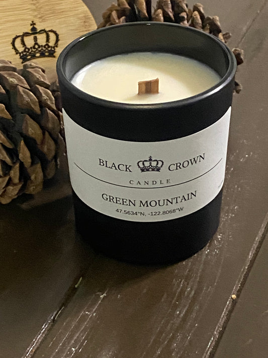 Green Mountain 7oz soy candle