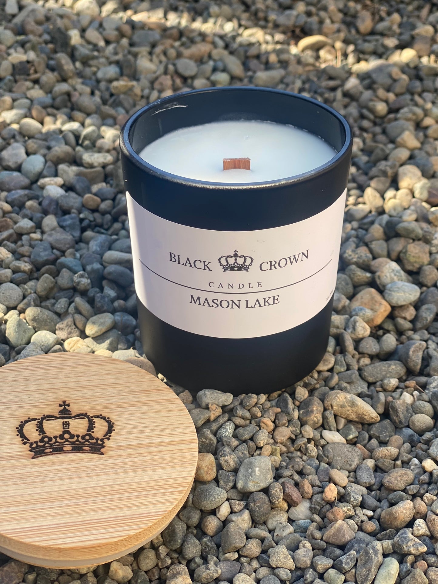 Mason Lake 7oz soy candle