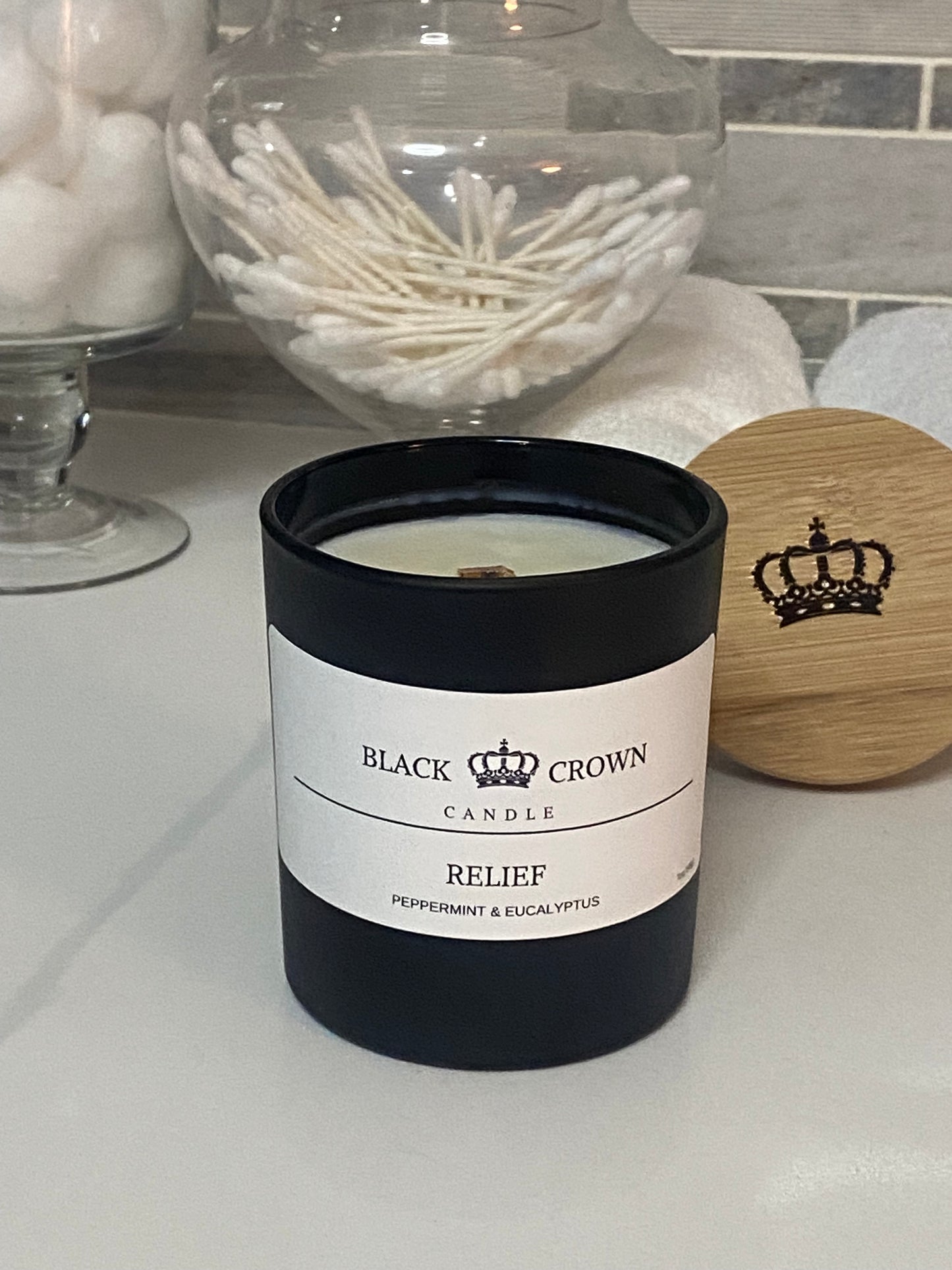 Relief-Peppermint & Eucalyptus 7oz Soy Candle