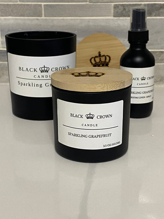 Sparkling Grapefruit 3.5oz soy candle
