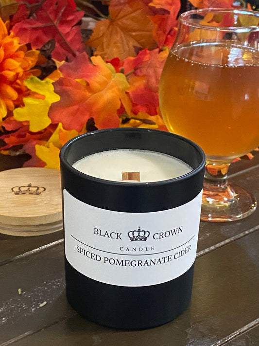 Spiced Pomegranate Cider 7oz soy candle